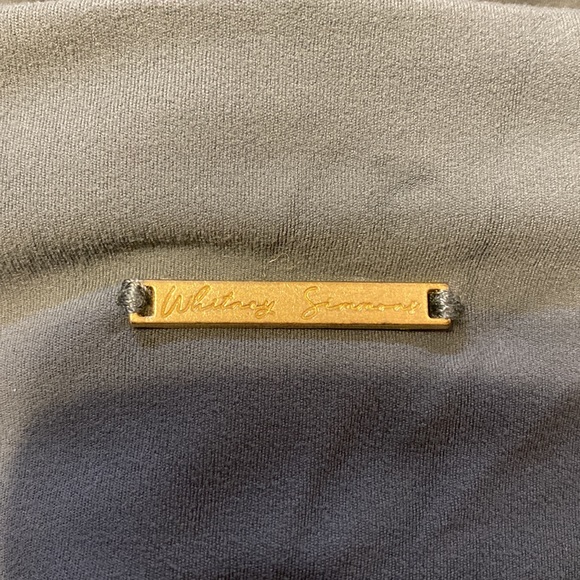 Gymshark Whitney Simmons - Sage/Teal Biker Shorts - Picture 3 of 4